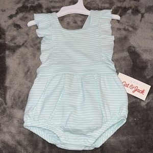Cat & Jack’s Baby Blue Bubble Romper (NWT)